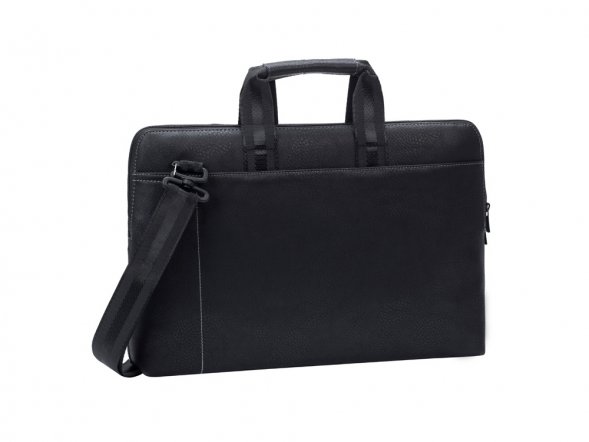 Сумка для ноутбука 15.6 из кожзама 8930, черный 