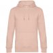 Толстовка с капюшоном унисекс King, розовая 