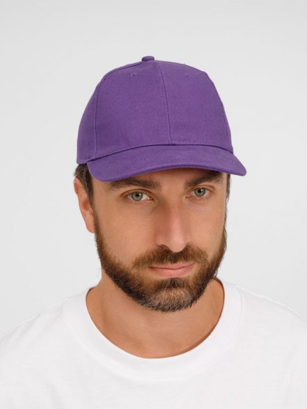 Бейсболка Buffalo, темно-фиолетовая 