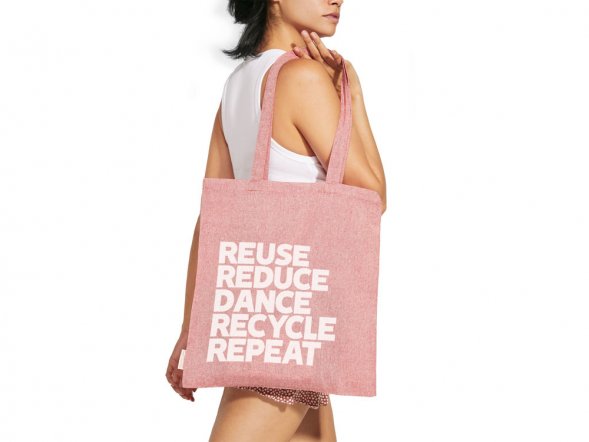 Сумка LUMIA из переработанного хлопка, красный 