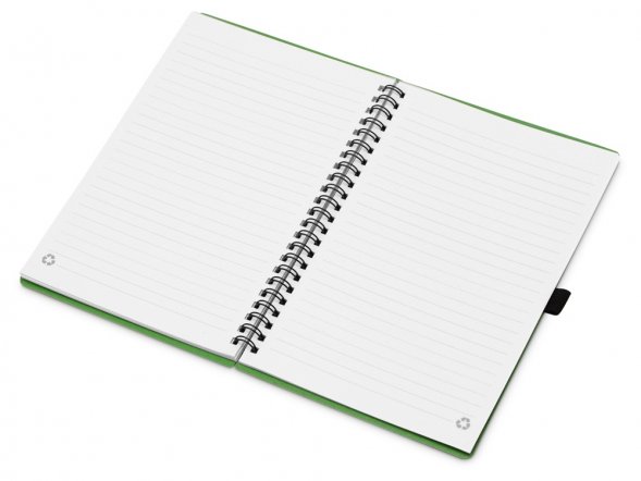 Блокнот А5 Toledo M, зеленый 