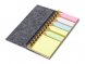 Мини-блокнот со стикерами А7 Felt 