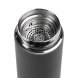 Термос с ситечком Percola, ver.2, серый 