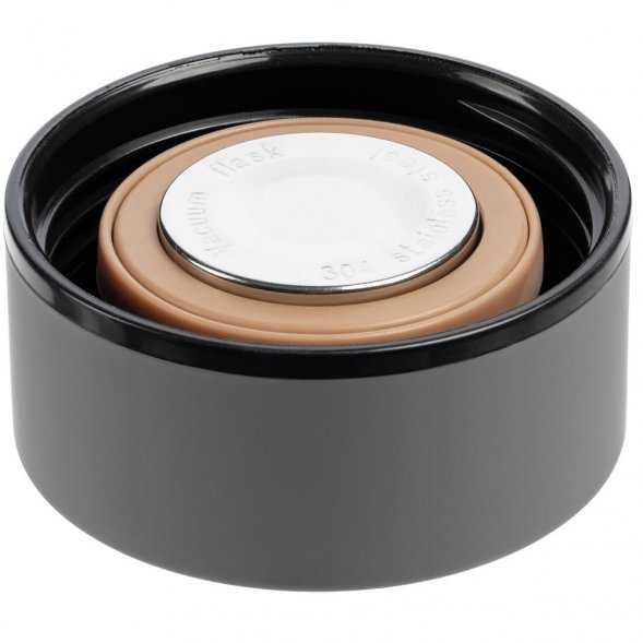 Термос с ситечком Percola, ver.2, серый 