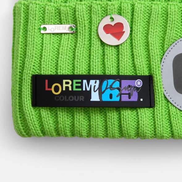 Шапка Yong, светло-зеленая (салатовая) 