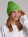 Шапка Yong, светло-зеленая (салатовая) 