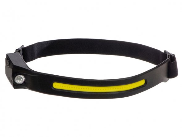 Налобный фонарь 2-в-1 c управлением жестами Spacelight, черный 