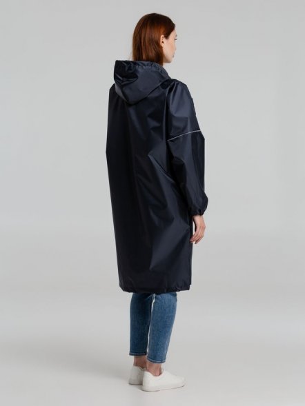 Дождевик со светоотражающими элементами Rainman Blink, темно-синий 