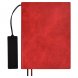 Ежедневник Avila, недатированный, красный 