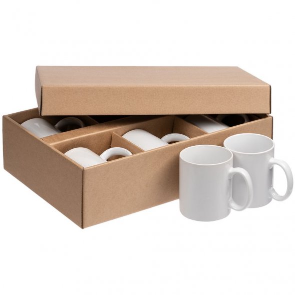 Набор из 6 кружек Promo, белый 