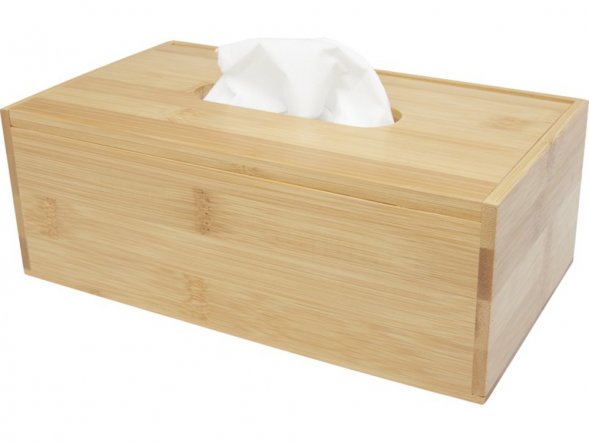 Бамбуковый контейнер для коробки с салфетками Inan, natural 