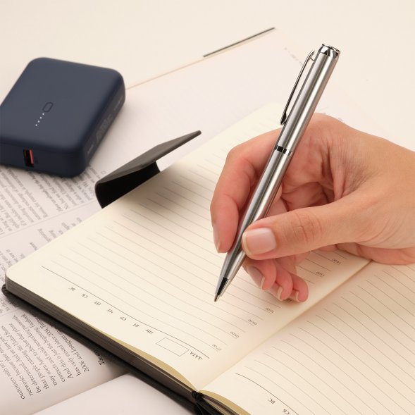 Шариковая ручка Sonata BP, серебро 