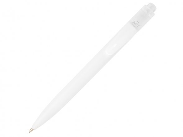 Шариковая ручка Thalaasa из океанического пластика, белый прозрачный/белый 