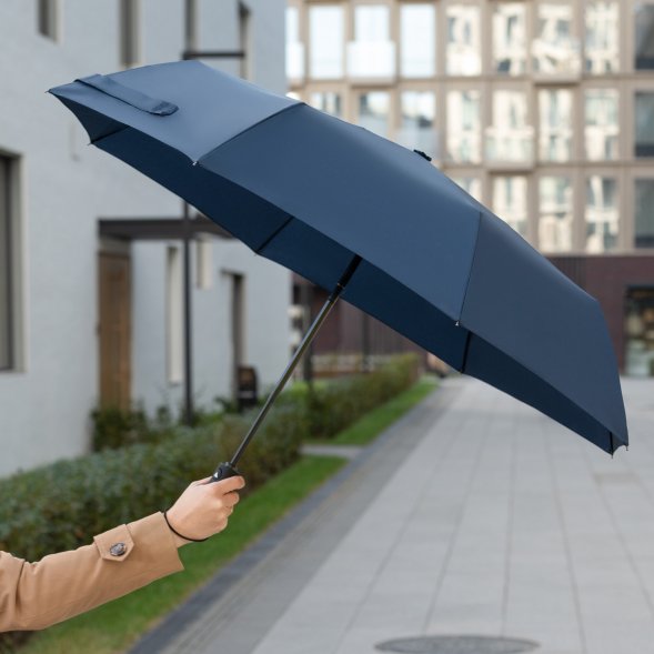 Зонт складной Nord, синий 