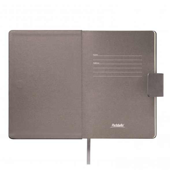 Ежедневник Ritz недатированный, серый, твердая обложка 