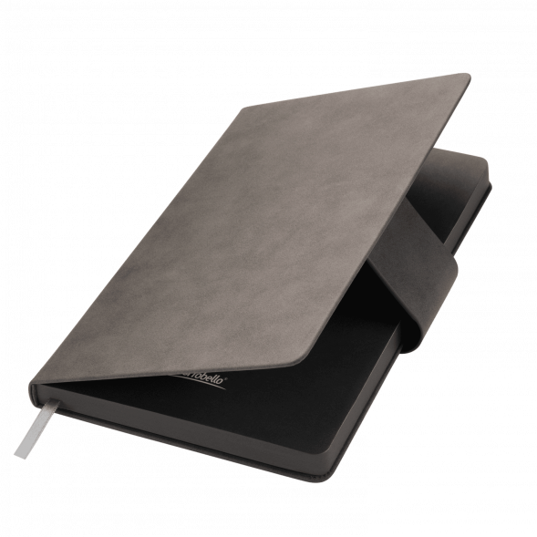 Ежедневник Ritz недатированный, серый, твердая обложка 