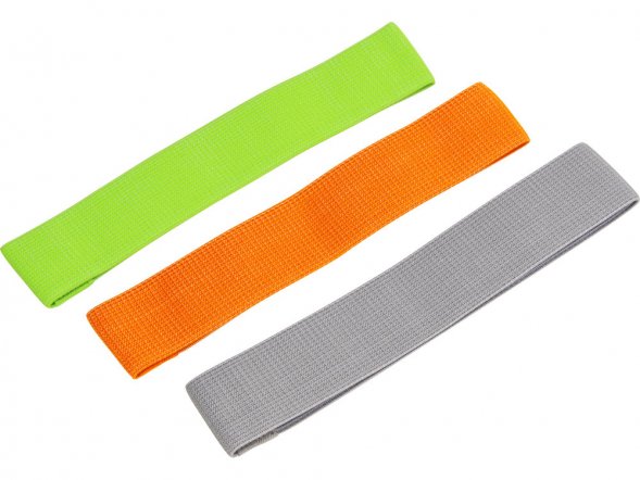 Набор тканевых фитнес резинок, 5см 