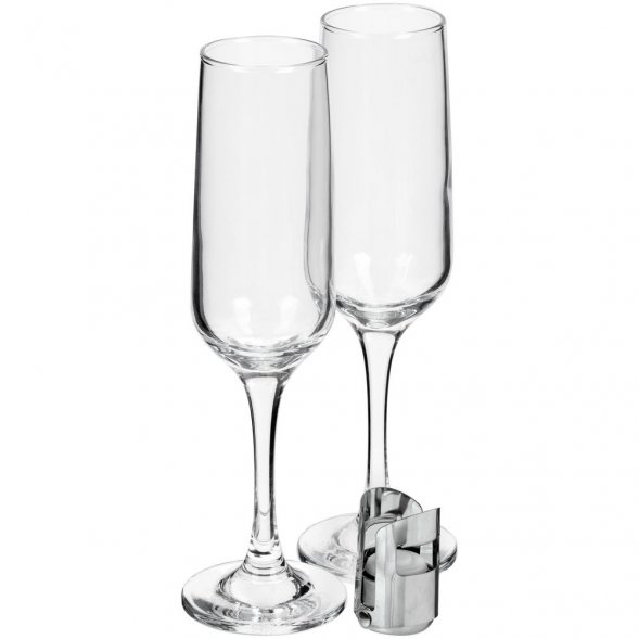 Набор для шампанского Isabella, в синей упаковке 