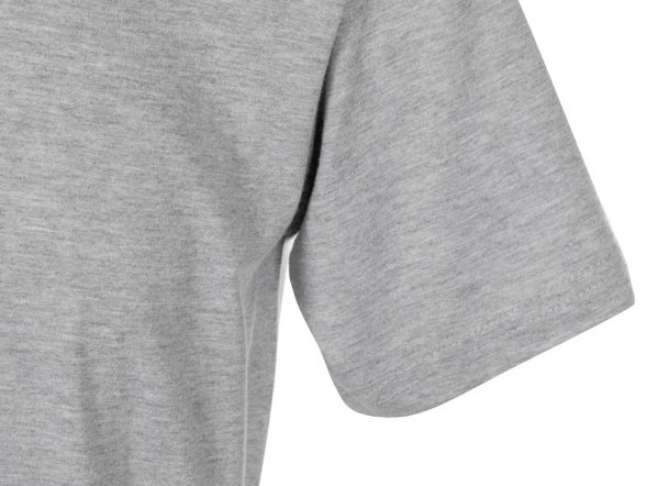 Футболка Heavy Super Club мужская с V-образным вырезом, серый меланж 