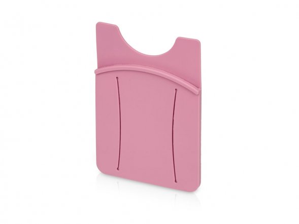 Картхолдер для телефона с держателем Trighold, пыльная роза 