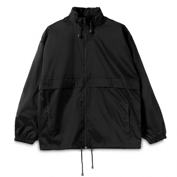 Ветровка из нейлона Surf 210, черная 