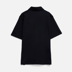 Рубашка поло унисекс Tiimi, черная