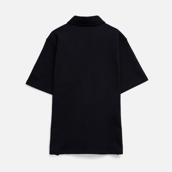 Рубашка поло унисекс Tiimi, черная 