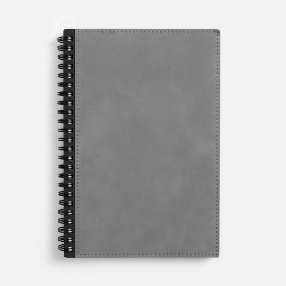Ежедневник Notera, недатированный, серый 