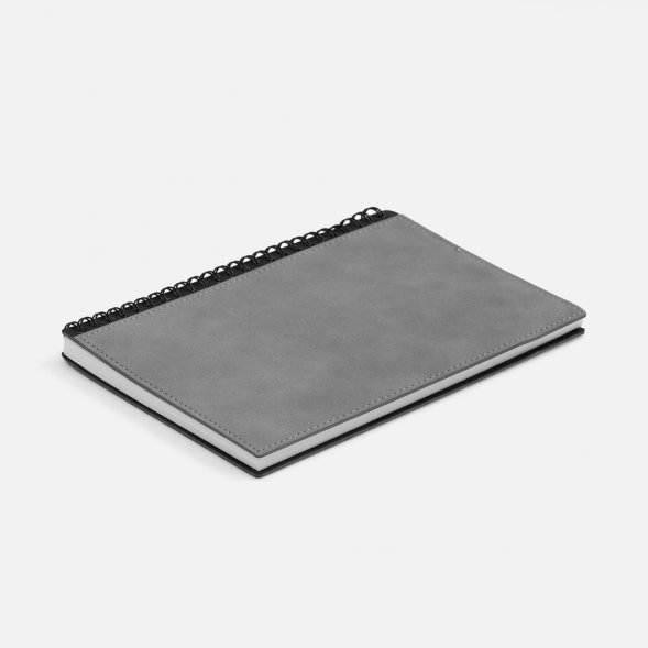 Ежедневник Notera, недатированный, серый 