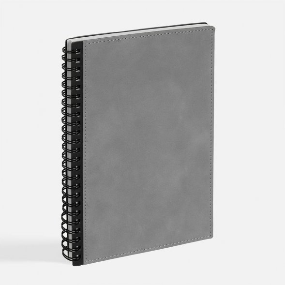 Ежедневник Notera, недатированный, серый 