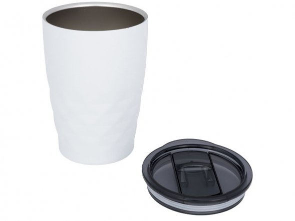 Кружка Geo с вакуумной изоляцией, белый/черный 