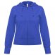 Толстовка женская Hooded Full Zip ярко-синяя 