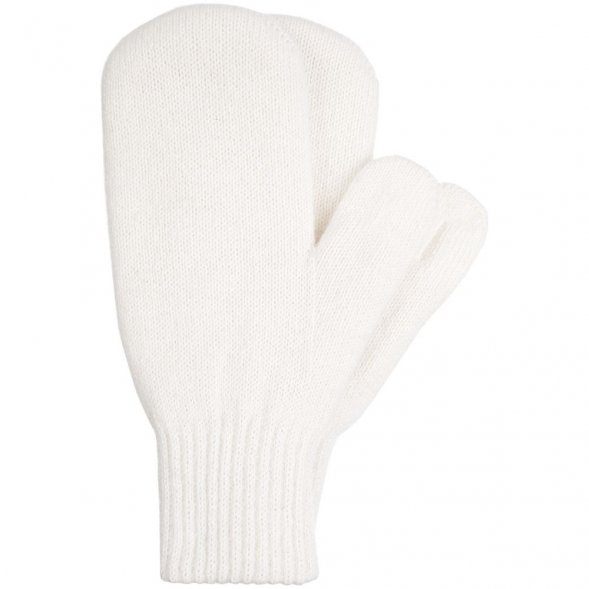 Варежки Capris, молочно-белые 
