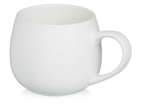 Кружка круглой формы Verlo, 410мл, белый 