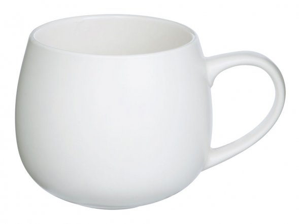 Кружка круглой формы Verlo, 410мл, белый 