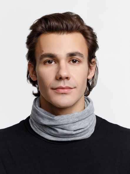 Многофункциональная бандана Dekko, серый меланж 