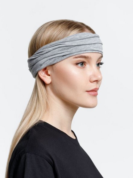 Многофункциональная бандана Dekko, серый меланж 