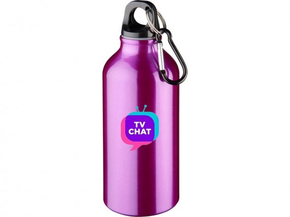 Бутылка Oregon с карабином 400мл, пурпурный 