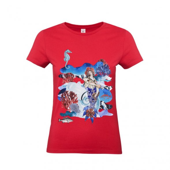 Футболка женская Ragazza Di Mare, красная 
