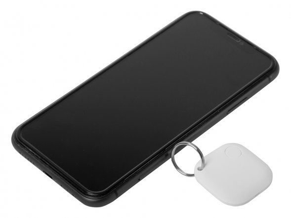Смарт Bluetooth трекер для поиска вещей Finder, белый 