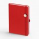 Ежедневник Favor Metal, недатированный, красный 