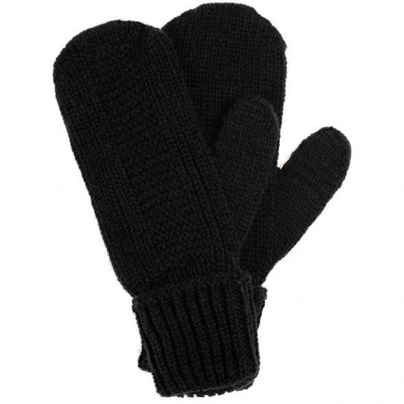 Варежки Brugge, черные 