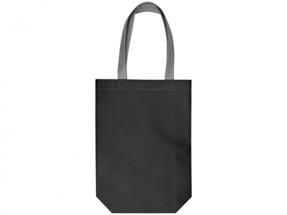 Сумка для шопинга Utility ламинированная, черный  матовый 