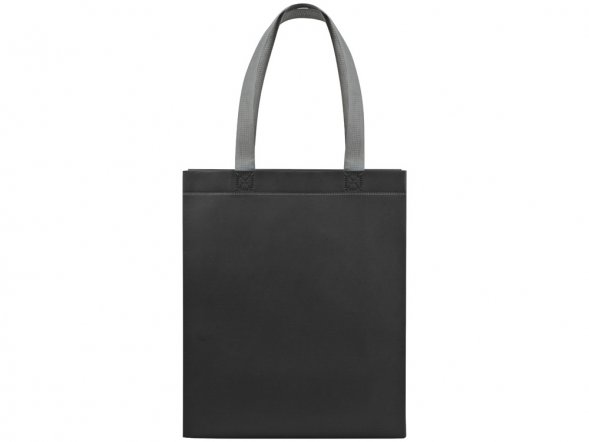 Сумка для шопинга Utility ламинированная, черный  матовый 