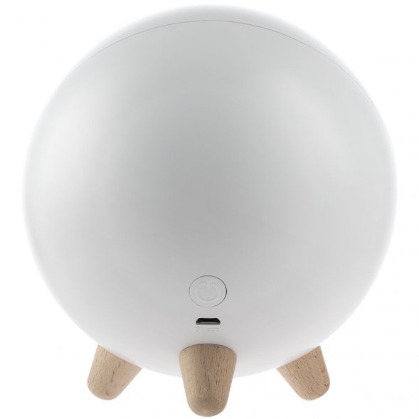 Беспроводная лампа-колонка Right Meow, белая 