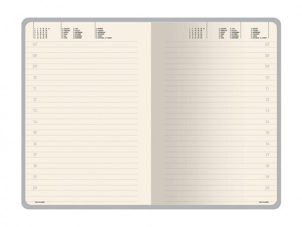 Ежедневник недатированный А5 Vincent new, ярко-синий 