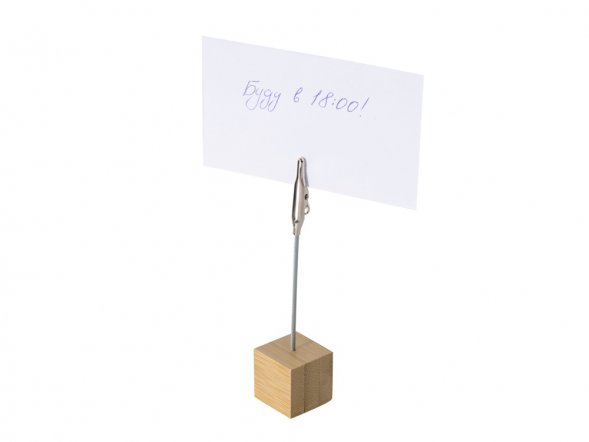 Держатель для заметок из бамбука Kind reminder 