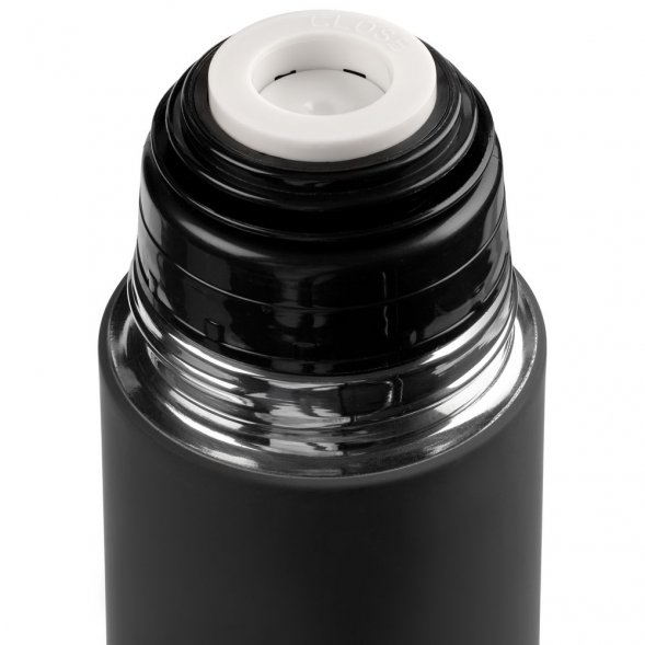 Термос Skydive, черный 