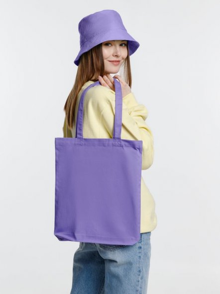 Холщовая сумка Avoska, сиреневая (орхидея) 
