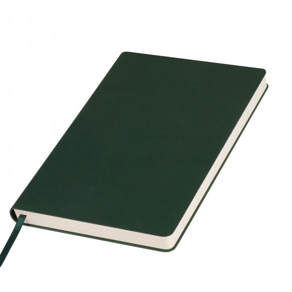 Ежедневник Latte Ecoline недатированный с антибактериальным покрытием, зеленый 